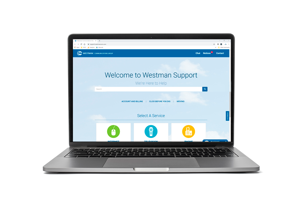 Westman Support Website
